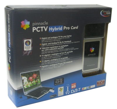 Pinnacle Pctv 310c Cardbus Tv Dvb-t   Analogico